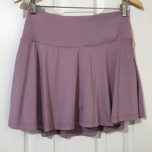 Lavender High-Waisted Skort - Picture 2 of 6